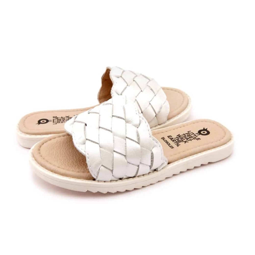 Puff slide gold sandal - Picture 8 of 9